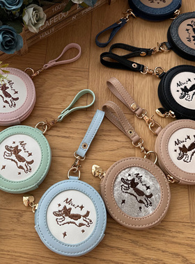 morning glory原创可爱狗狗飞盘痛刺绣谷子保护挂件徽章吧唧包