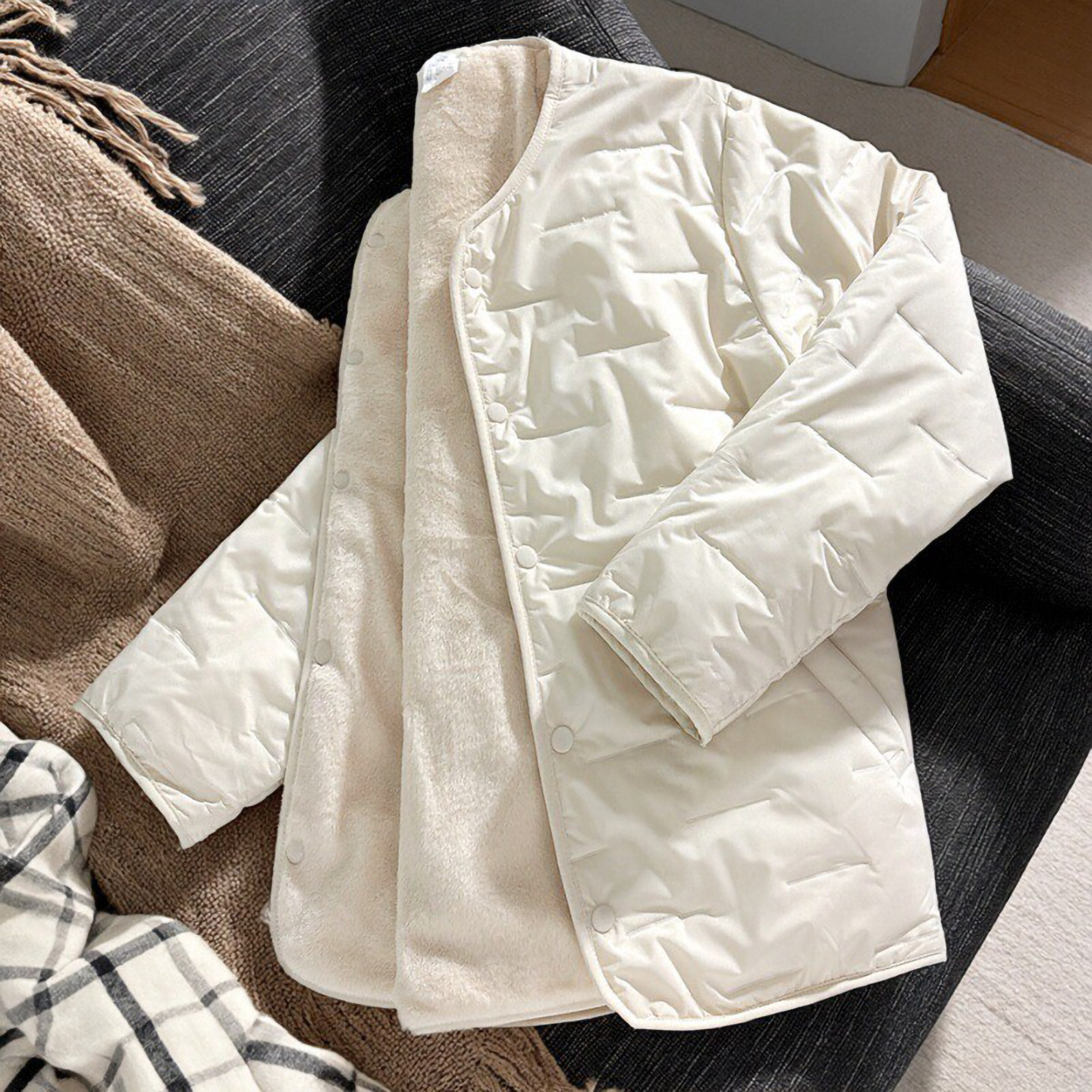 校服神器内胆棉衣女加绒加厚保暖打底小棉袄学生防寒羊毛棉服外套,女装/女士精品,棉衣/棉服,淘宝优惠券,粉丝福利购,淘宝优惠卷