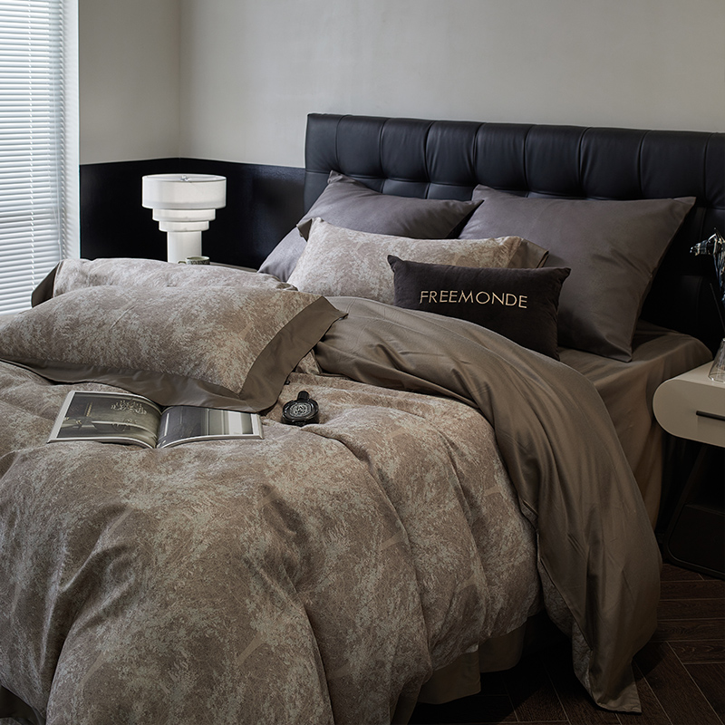 床单款四件套全棉磨毛轻奢