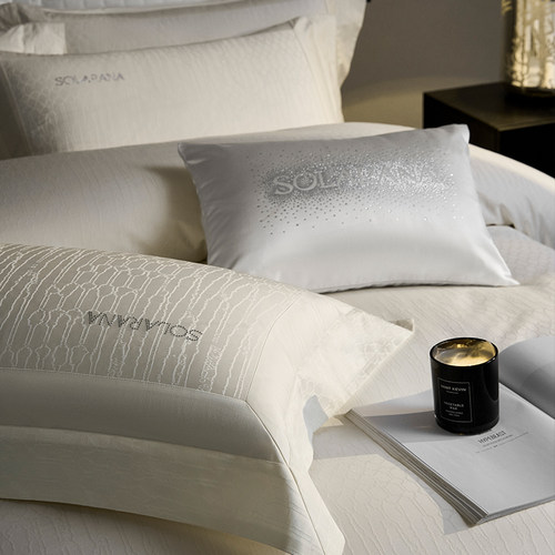 140支匹马棉提花亲肤四件套