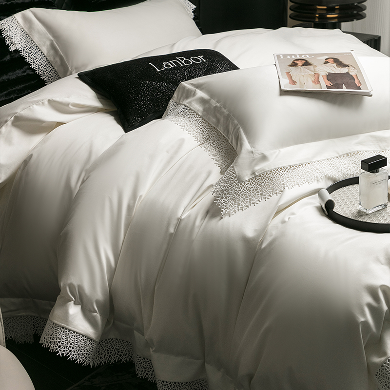 床单款四件套匹马棉法式