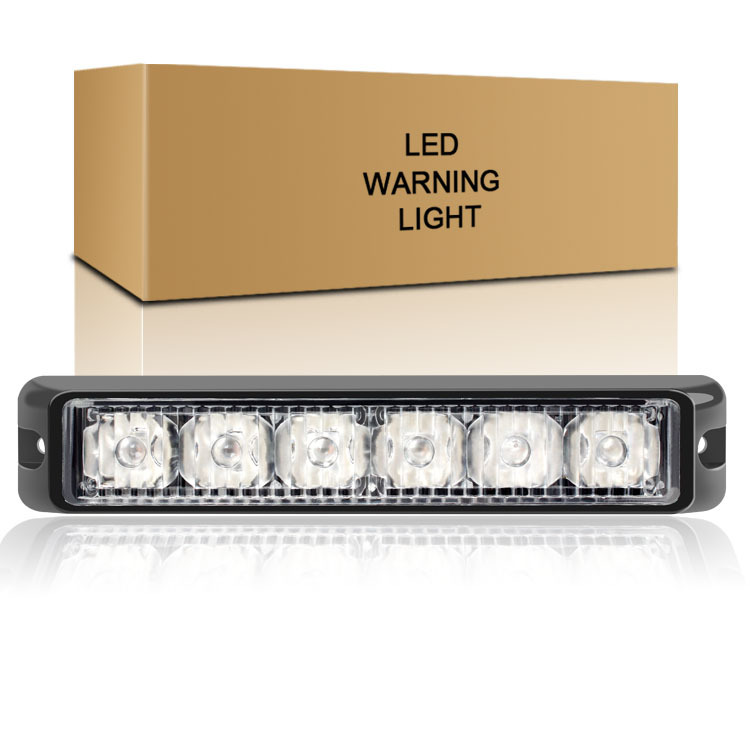 高亮6LED爆闪灯12-24V汽车日行灯