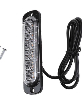 6LED爆闪长亮12V24V汽车皮卡大巴货挂客电动摩托车防水边尾灯刹车