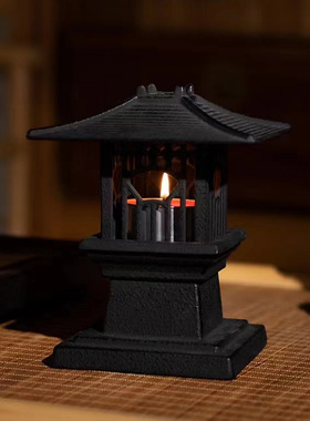 烛台铸铁仿真建筑烛台铸铁仿古