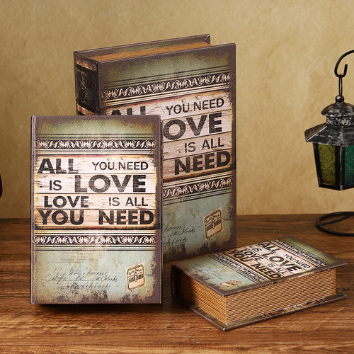 中古假书书柜仿真书创意魔法书