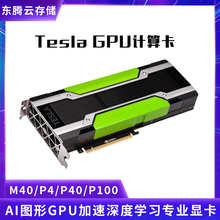 NVIDIA/英伟达 Tesla P100 M40 P4 P40显卡 加速卡GPU计算卡原装