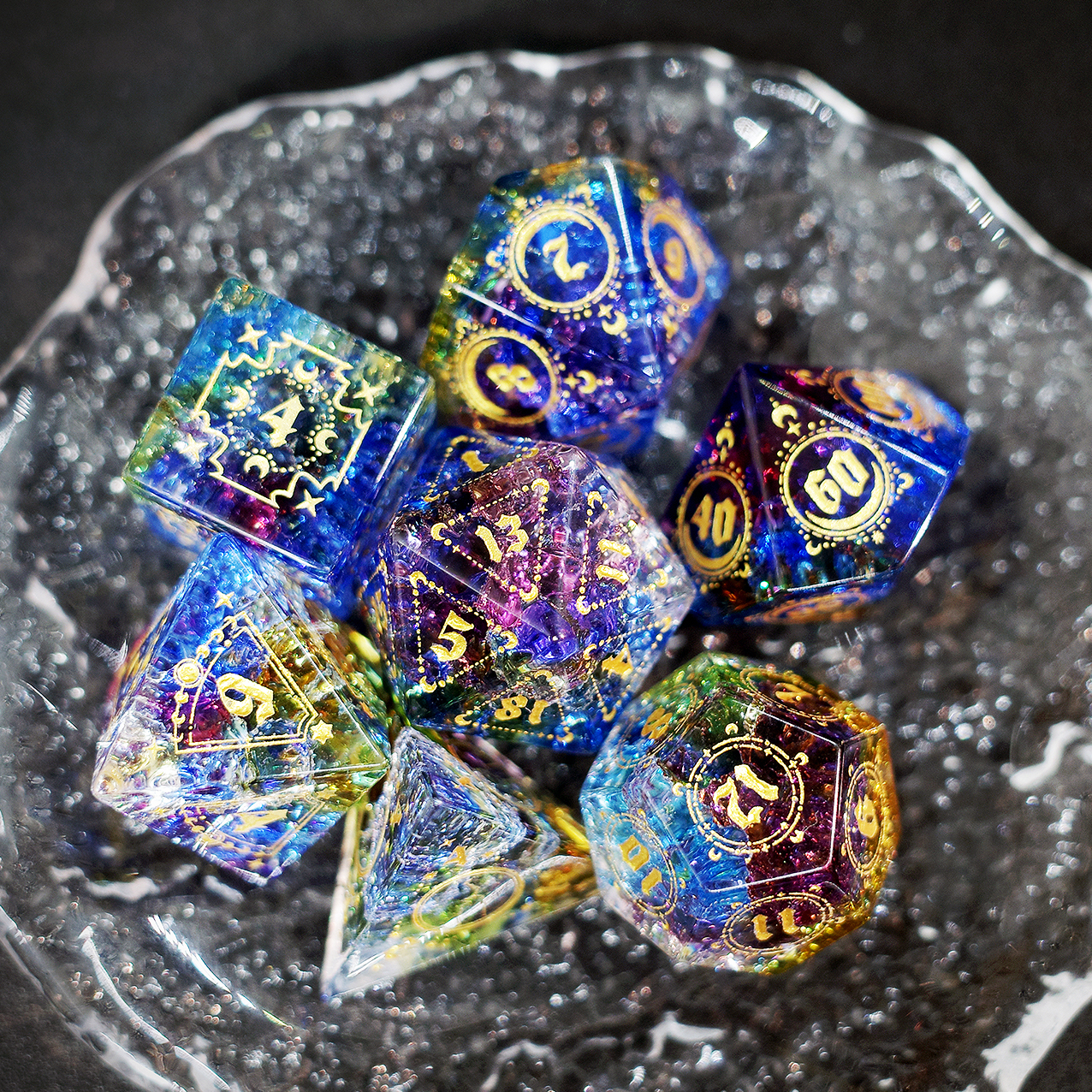 风暴圣所爆花琉璃骰子宝石跑团coc龙与地下城dnd原创TRPG博德之门