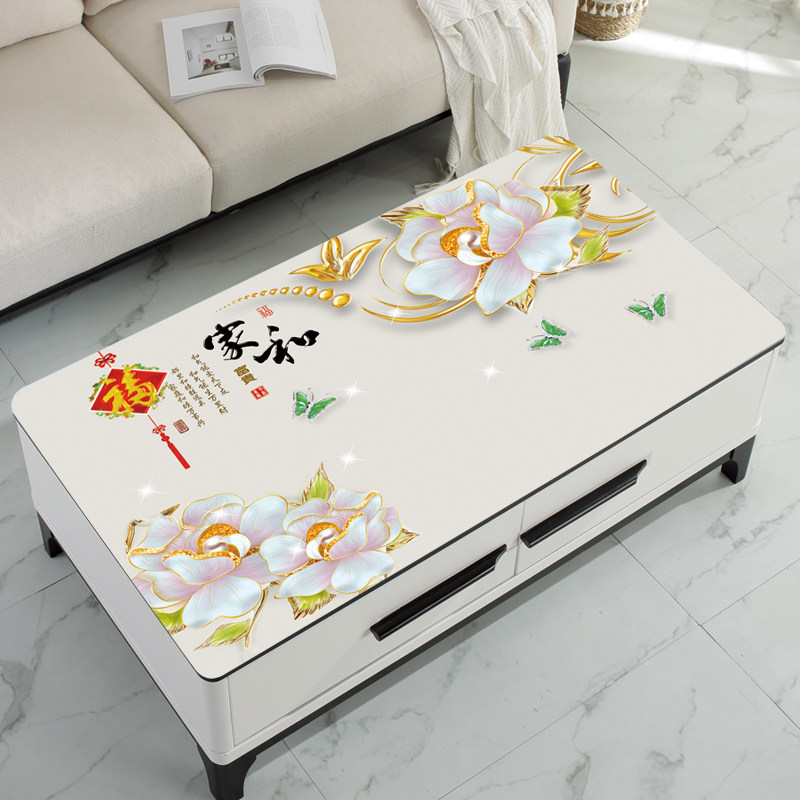 茶几桌布防水防油防烫免洗桌垫2025新款PVC加厚软玻璃客厅餐桌垫,居家布艺,桌布,淘宝优惠券,粉丝福利购,淘宝优惠卷