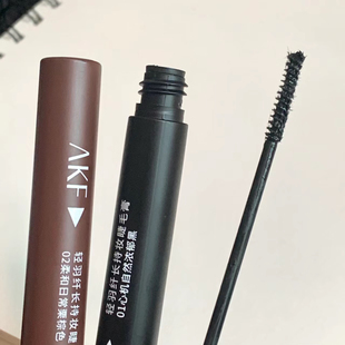 AKF睫毛膏女防水纤长卷翘不晕染睫毛打底膏定型持久浓密黑色棕色
