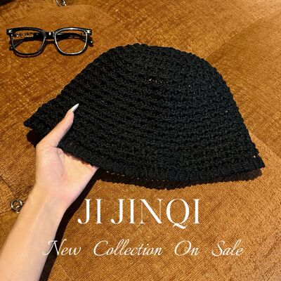 休闲风夏季百搭编织帽JINQDMZ0710