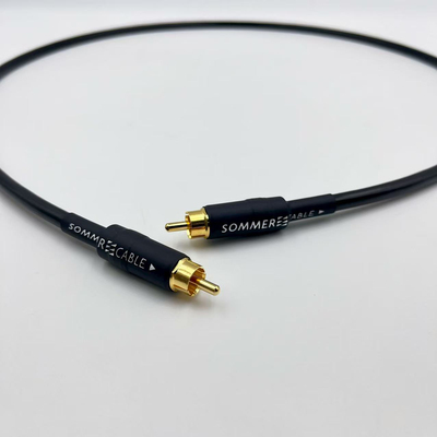 Sommer旗舰CABLE AQUA MARINEX静音同轴线黑水同轴线