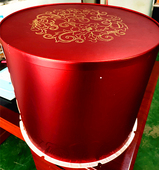 加高双层三层蛋糕盒圆形加厚烫金白卡纸盒子16 20寸整箱盖子镂空