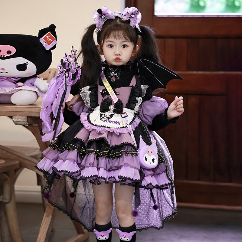 女童库洛米洛丽塔连衣裙秋冬lolita生日公主裙女宝重工cos礼服裙7,童装/婴儿装/亲子装,连衣裙,淘宝优惠券,粉丝福利购,淘宝优惠卷