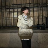 C316MY809P98冬装毛衣时尚百搭针织衫V领毛线衣线衫时髦保暖，男装针织衫/毛衣，电商C316