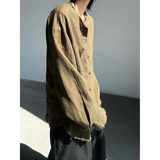 C316CS8215P68夏装新款亚麻衬衫防晒服时尚百搭长袖衬衣松弛感，男装防晒衣，电商C316