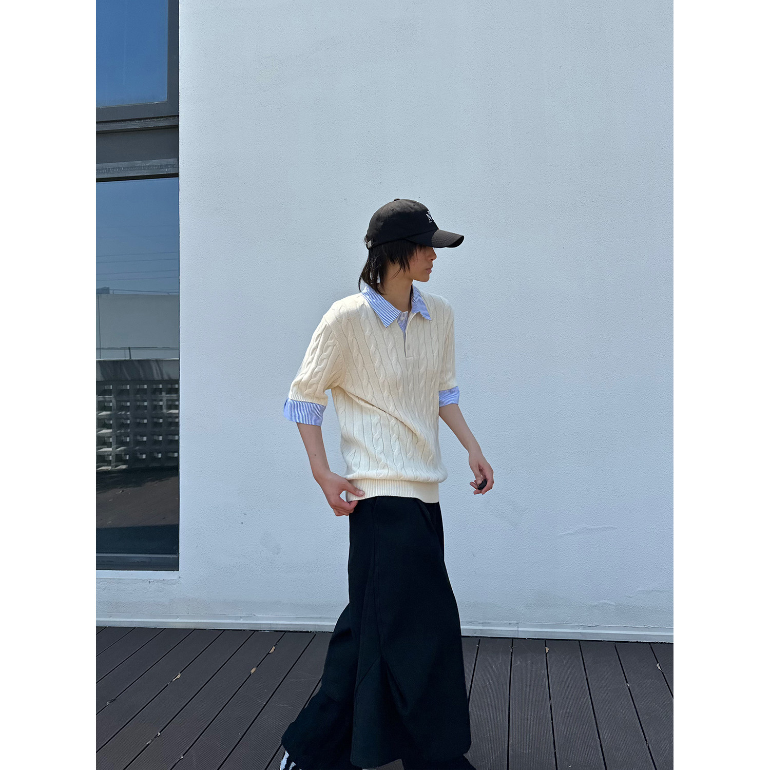 C316T8228P684色入miu感polo衫毛衣针织短袖T恤时尚tee潮,男装Polo衫,电商C316