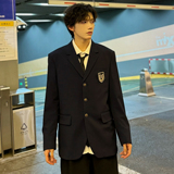 C316XZ1234P98秋冬新款制服校服班服西装学院风DK短款外套，男装西服套装，电商C316