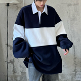 C316WY1245P68秋装新款polo衫拼接卫衣时尚宽松少年时尚卫衣，男装卫衣，电商C316