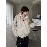 C316MY1016P158秋冬新款座山雕加绒加厚棉衣棉服短款连帽外套，男装棉衣，电商C316