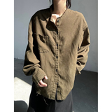 C316CS8215P68夏装新款亚麻衬衫防晒服时尚百搭长袖衬衣松弛感，男装防晒衣，电商C316