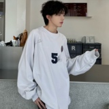 C316WY1248P68秋装新款灰色卫衣运动舒适圆领时尚刺绣外套男装，女装短外套，电商C316