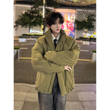 C316MY1023-1P118秋冬新款压花棉衣设计感时尚百搭棉袄外套，男装棉衣，电商C316