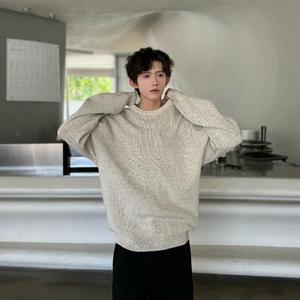 C316 MY1227 P68 秋冬装新款毛衣时尚针织衫松弛感舒适线衫个性图片