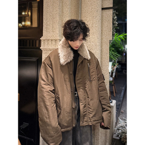 C316 TH11117 P138 冬装新款长袖棉服毛领设计保暖加厚外套棉衣图片