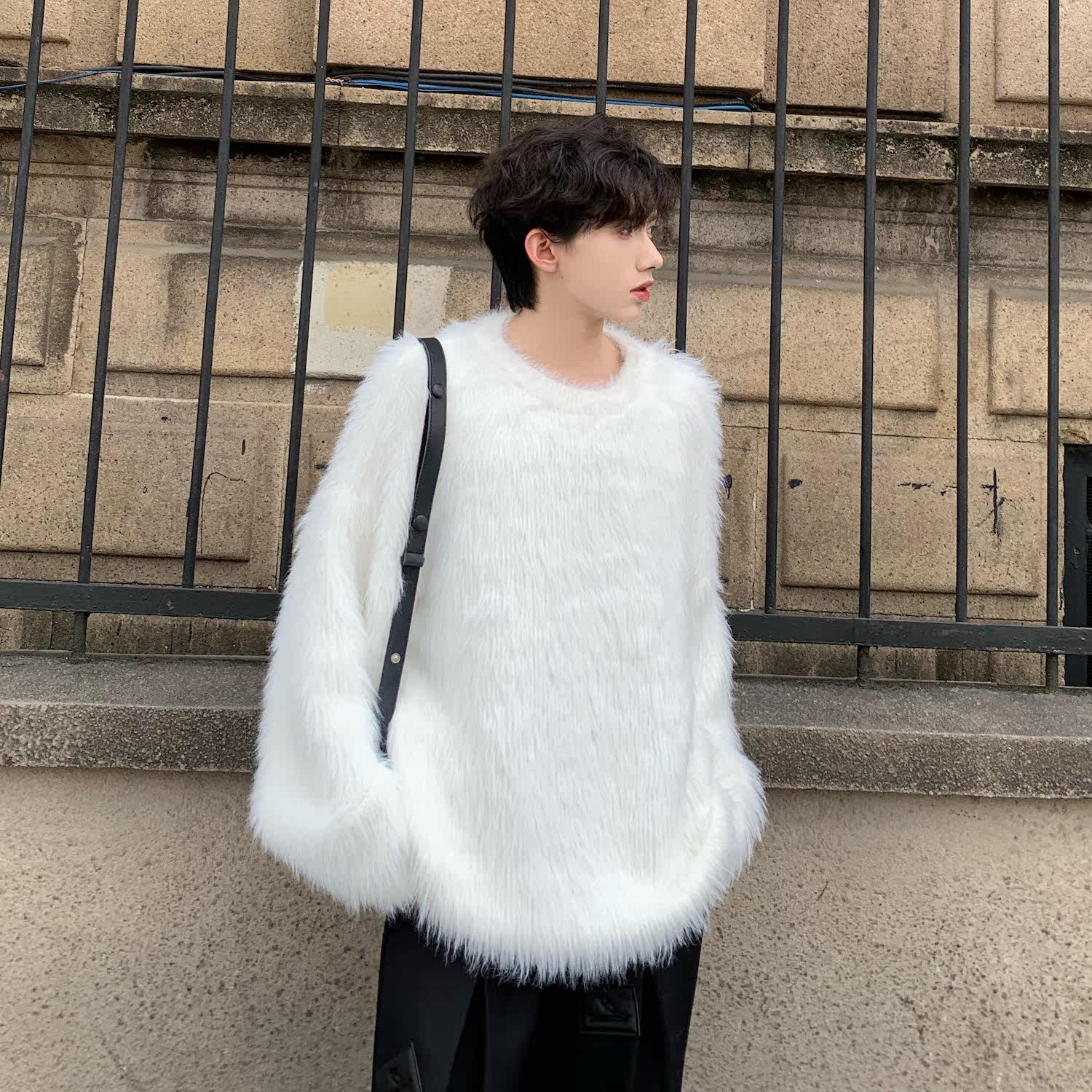 C316MY128P88秋冬男士毛衣针织衫线衣毛衫套头潮流圆领高级,男装针织衫/毛衣,电商C316
