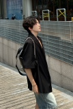 C316XZ1154P88夏装新款短袖西服时尚宽松性感欧美西装外套个性，男装西服，电商C316