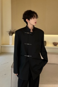 C316 WY850 P98特价 春装新款新中式时尚百搭短款外套西服西装图片