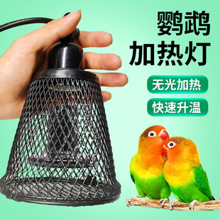 虎皮玄凤鹦鹉过冬神器鸟笼专用保温保暖灯陶瓷取暖器保温箱用品窝