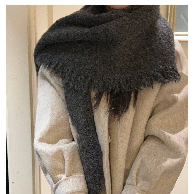 感~羊毛流苏三角围巾女秋冬季保暖针织围脖披肩外搭斗篷两用,服饰配件/皮带/帽子/围巾,围巾/丝巾/披肩,淘宝优惠券,粉丝福利购,淘宝优惠卷