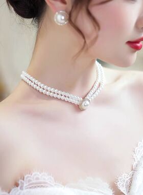 ABS树脂珠子链女气质百搭高颜值