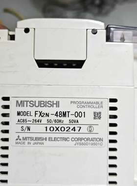 议价PLC FX2N-48MT-001，轻使用痕迹，功能正询价
