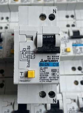 议价BV-DN漏电保护器，C16A，1P+N，。询价