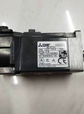 议价伺服电机100W一个  /HG-KR13J成色如新询价