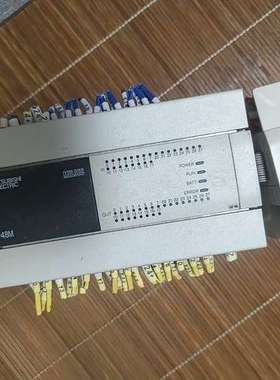 议价PLC，FX3U-48MR橙色新功能包好带个输模块询价