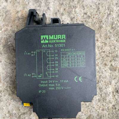 议价MURR继电器 51301 ART.NO.5询价