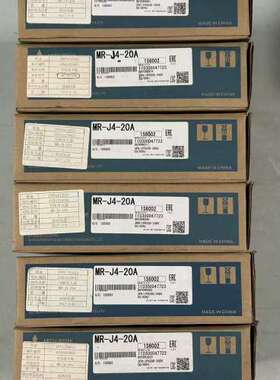 议价伺服驱动器MR-J4-20A，200W功率，三相交流询价