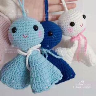 手工制作毛线DIY编织撒野蒋丞顾飞同款晴天娃娃成品材料包