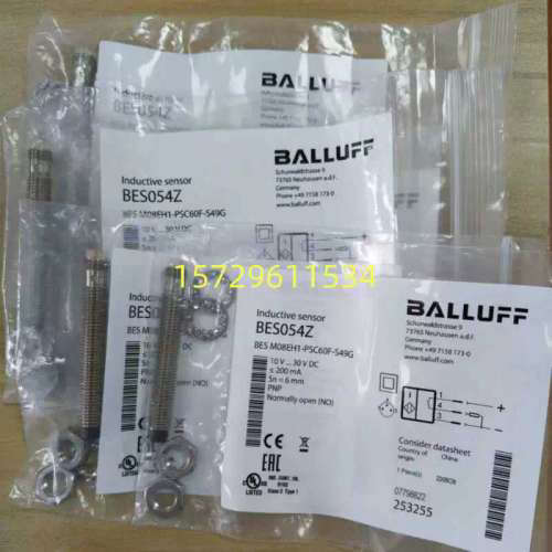 全新原装进口巴鲁夫接近开关BES M08EH1-PSC60F-S49G现货 BES054Z