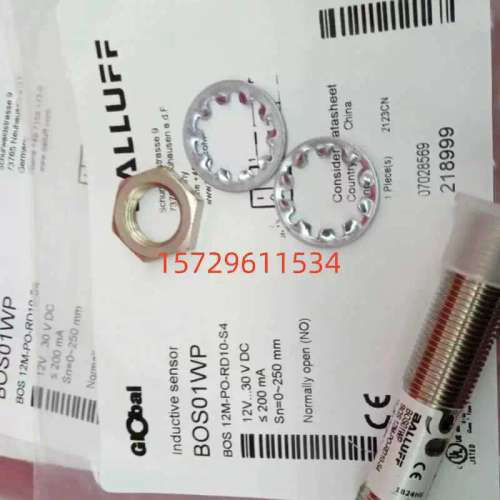 全新原装正品BOS 12M-PO-RD10-S4 巴鲁夫光电传感器 现货 BOS01WP