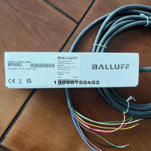 全新原装未开封BPI 8M303P-5K-B0-KPXA0-030 巴鲁夫BPI00CL分线盒