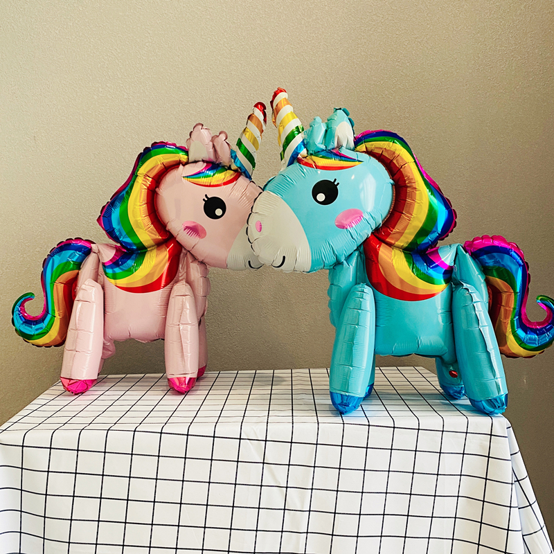 生日派对宝宝周岁满月铝膜气球