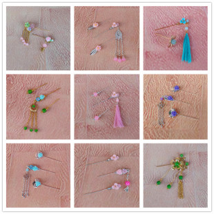 古装叶罗丽心怡女兵人小布ob24丽佳精灵BJD可儿娃娃头饰步摇发簪