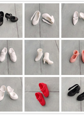 丽佳licca桃子可儿momoko azone 心怡BJD blythe小布娃娃鞋子靴子