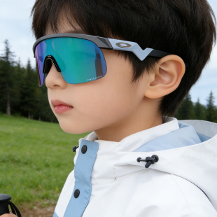 Oakley欧克利青少年骑行运动太阳眼镜J9010半框跑步户外运动大童