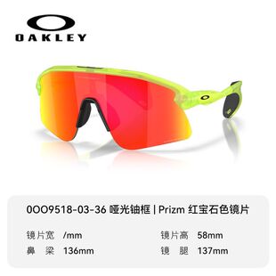 9518 半框运动眼镜男女护目镜9517 Oakley欧克利STUNT DEVIL一体式