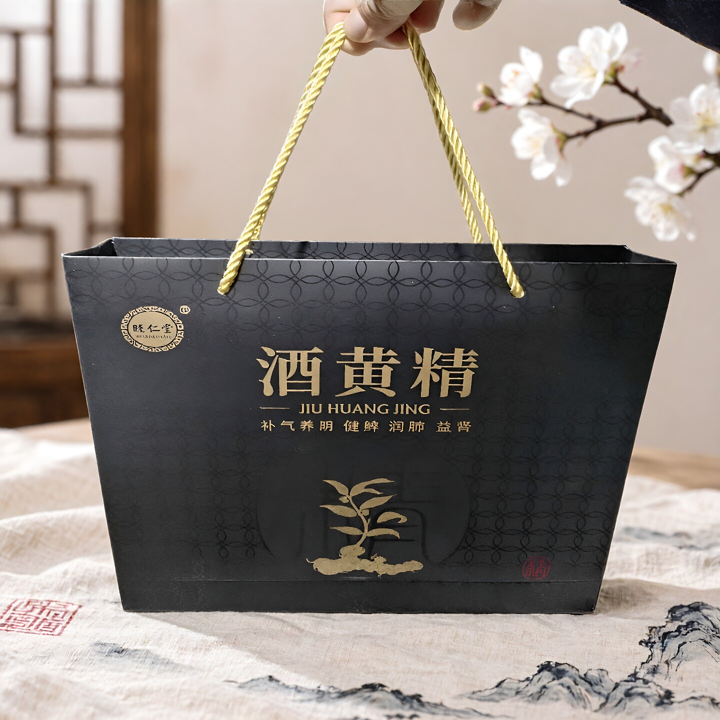 胖东来睦仁堂酒黄精八图片